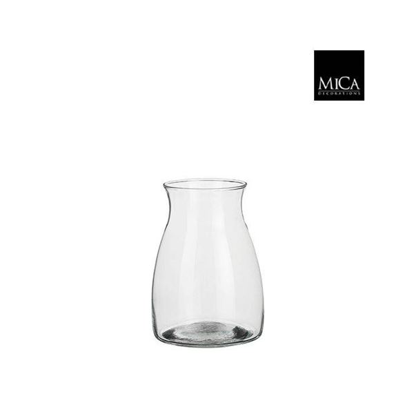 Clover váza/sklo 20x11 cm