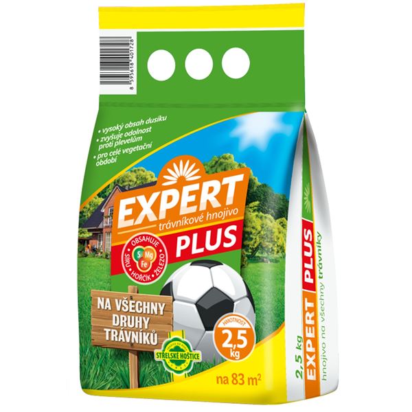 Hnojivo trávníkové - Expert Plus 2,5 kg