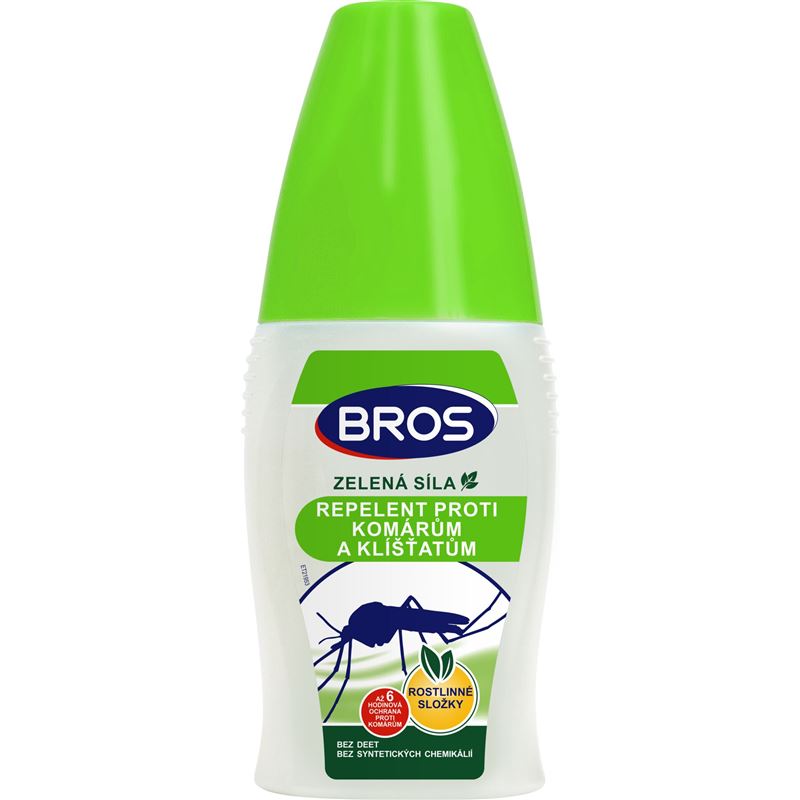 Bros - Zelená síla repelent proti komárům a klíšťatům 50 ml