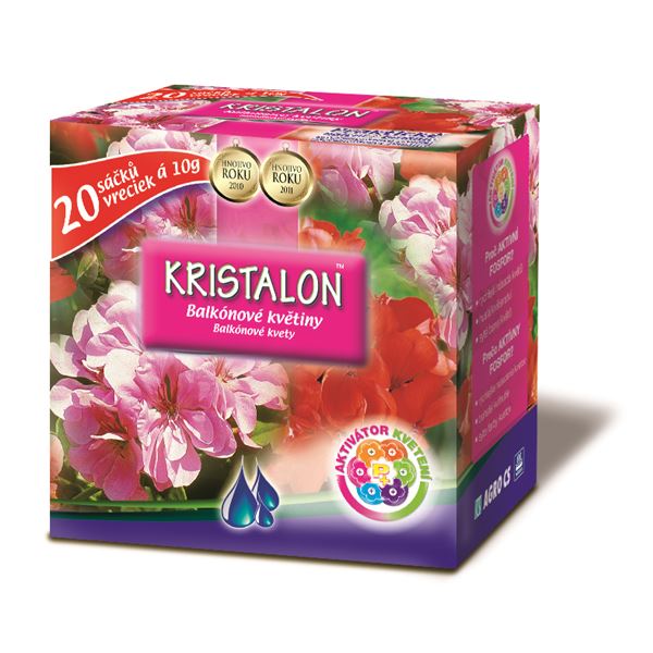 AGRO Kristalon Balkónové květiny 20x10 g