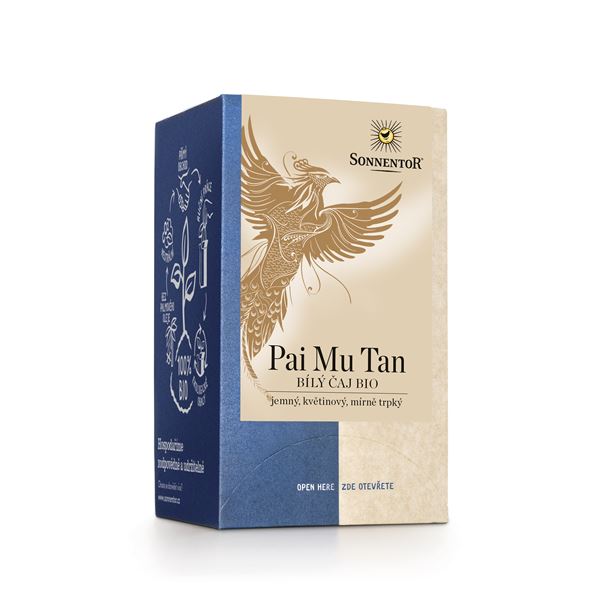 Bílý čaj Pai Mu Tan bio 18g porc.dvoukomorový