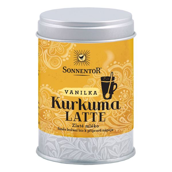 Kurkuma Latte - vanilka bio 60g dóza