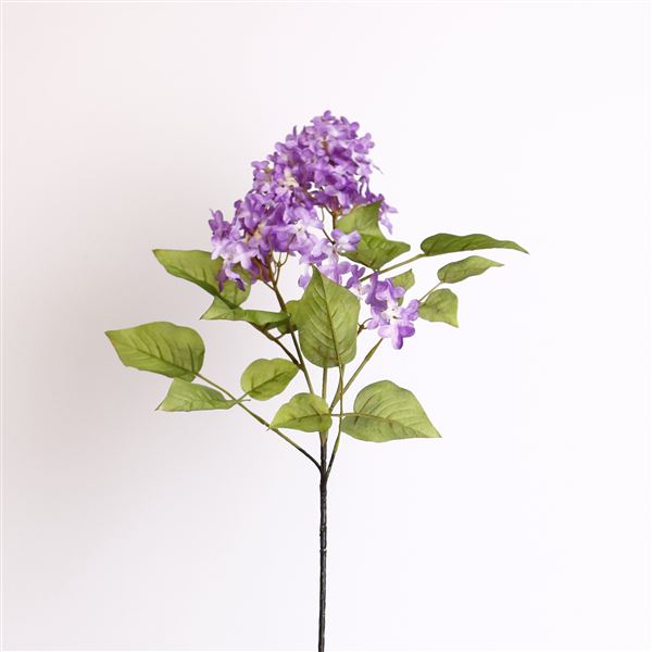 Šeřík umělý 1 květ, 78 cm fialová