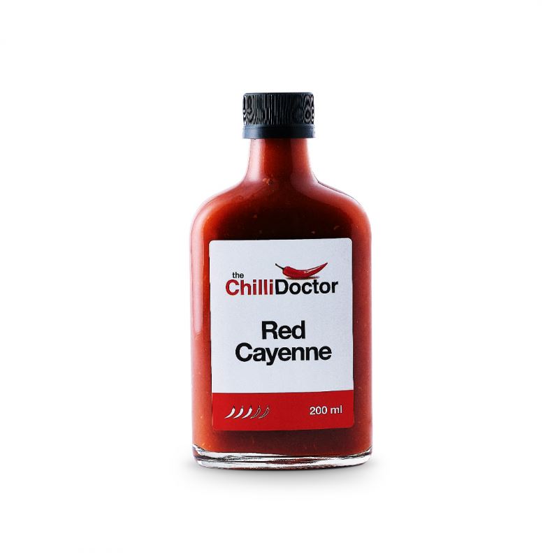 The ChilliDoctor s.r.o. Red Cayenne chilli mash 200 ml