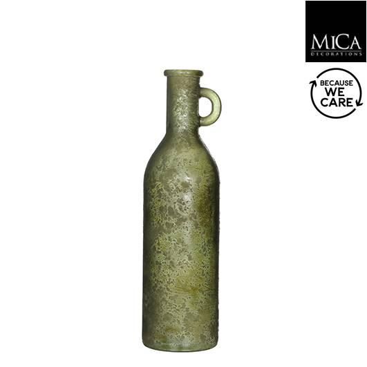 Rioja bottle glass green h50xd15c