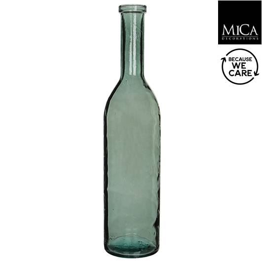 Rioja bottle glass grey h100xd21 cm