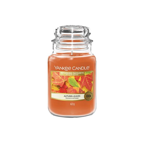 Yankee Candle sklo velké Autumn Leaves