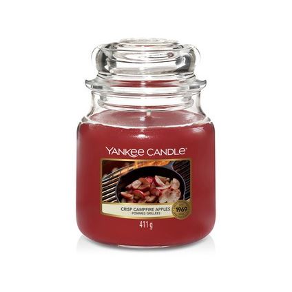 Yankee Candle sklo střední Crisp Campfire Apples