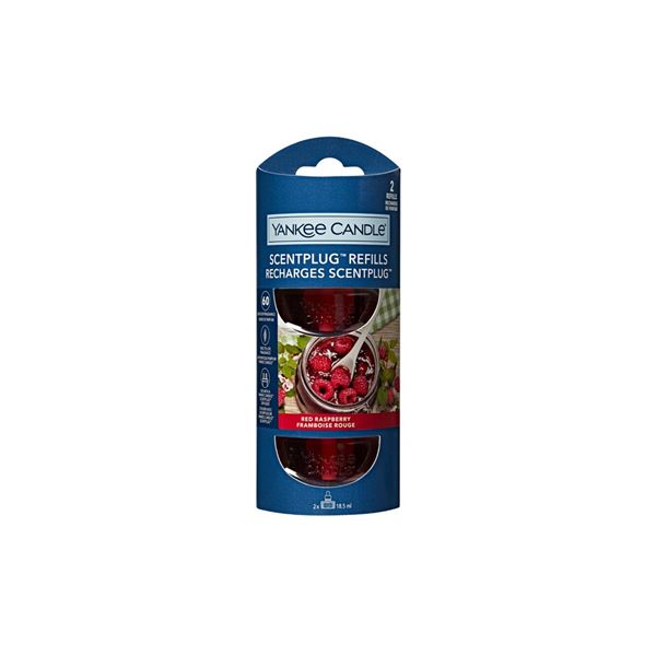 Yankee Candle náplň Red Raspberry (2 ks) pro vůni do elektrické zásuvky