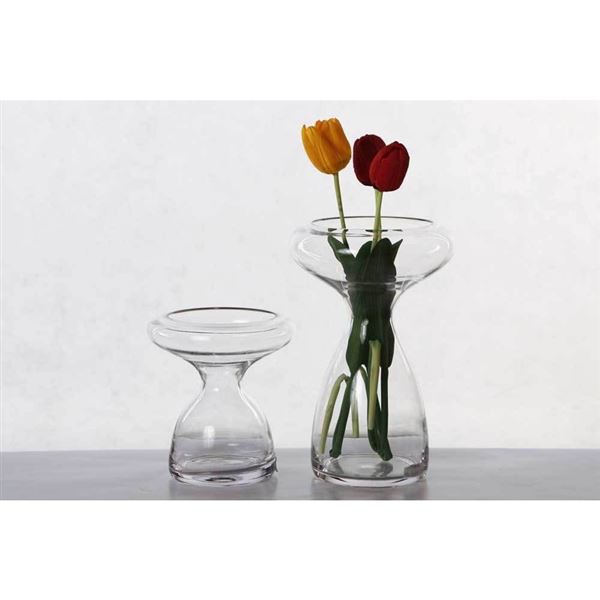 Váza Catherine MV1036 čiré sklo v.19x14 cm