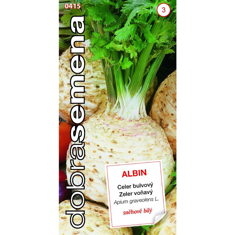Dobrá semena Celer bulvový - Albin 0,4g