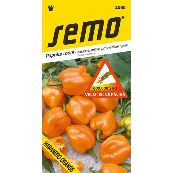 Paprika zel. pálivá - Habanero Orange 15s /SHU 600 000/