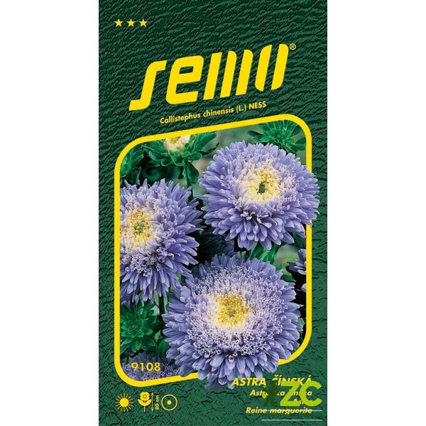 Astra čínská - Super princess modrá vysoká 0,5g