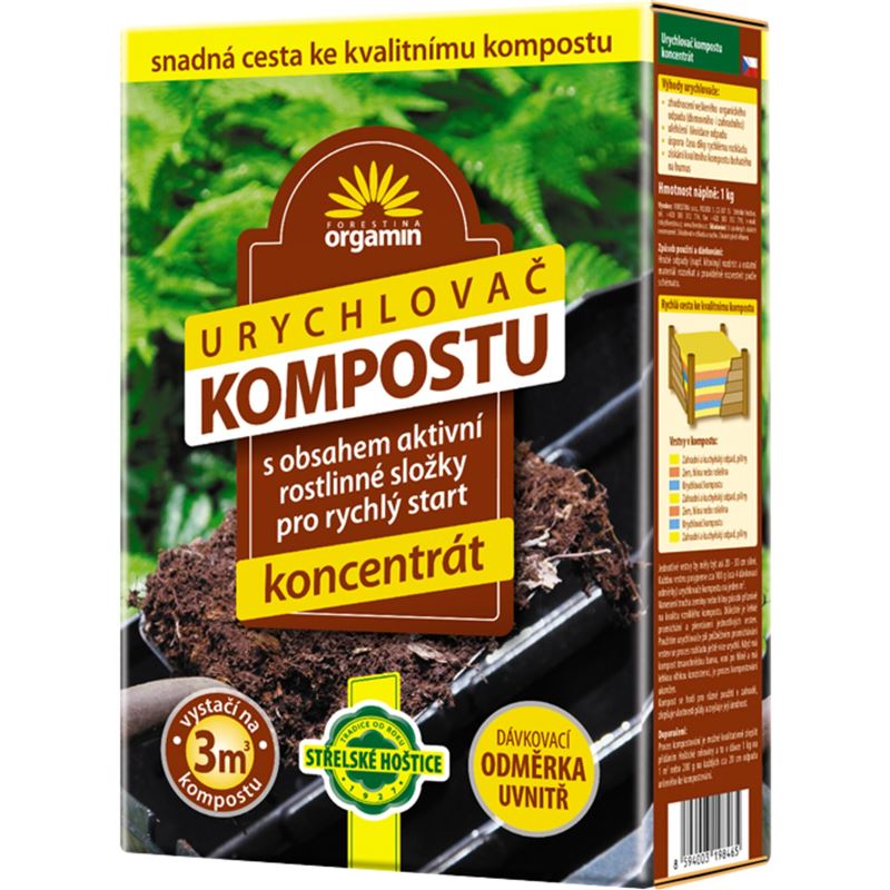 Urychlovač kompostů - 1 kg koncentrát