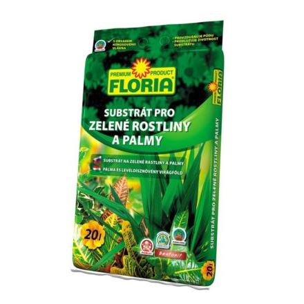 FLORIA substrát pro zelené rostliny a palmy 20 L