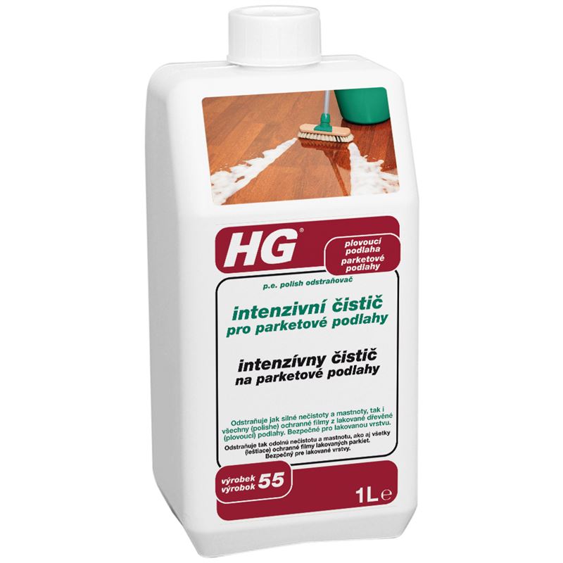HG intenzivní čistič pro parketové podlahy 
