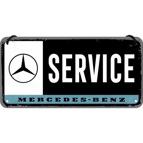 Závěsná cedule: Mercedes-Benz Service 10x20