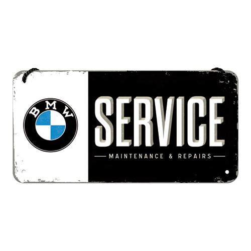 Závěsná cedule: BMW Service 10x20 cm