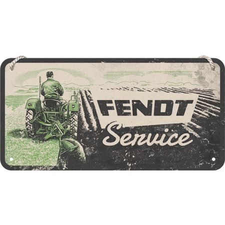 Závěsná cedule: Fendt Field Service 10x20 cm