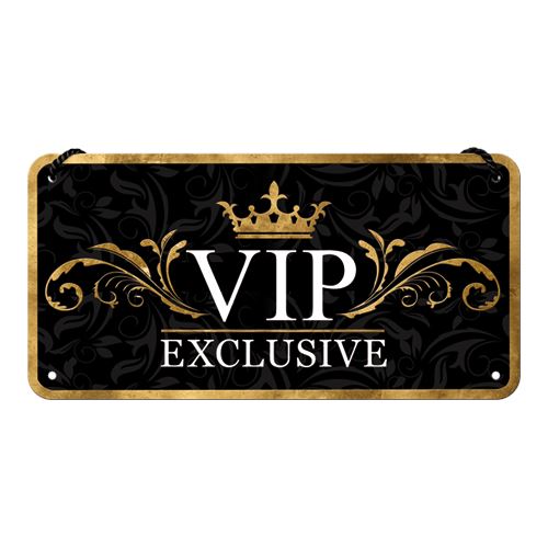 Závěsná cedule: VIP Exclusive 10x20 cm