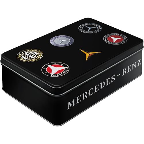 Plechová dóza plochá: Mercedes-Benz Logo Evolution
