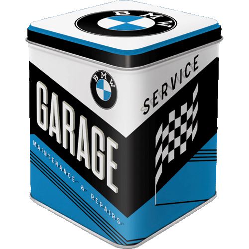 Dóza na čaj: BMW Garage