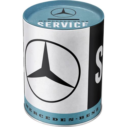 Plechová kasička: Mercedes-Benz Service