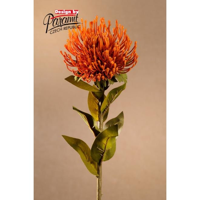 Protea 73 cm oranžová