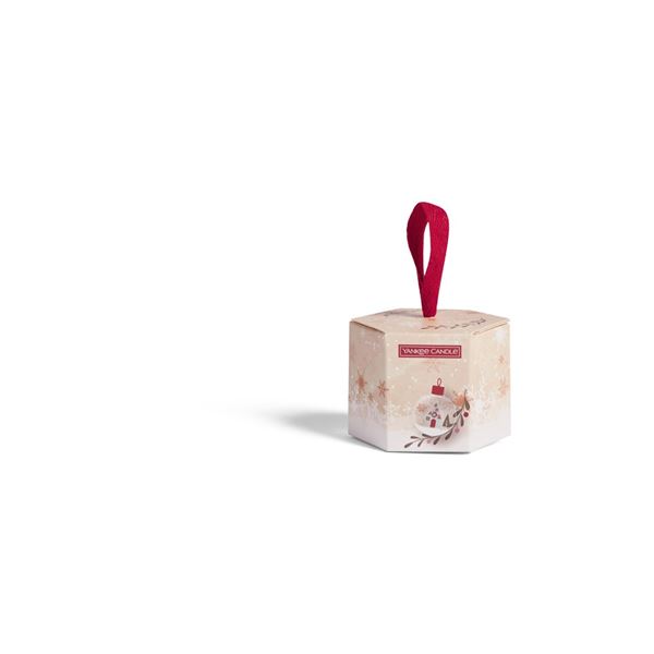 Yankee Candle Sada se skleněnou votivní svíčkou Snowflake Kisses