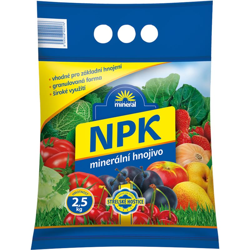 NPK - 2,5 kg /minerální 11-7-7/