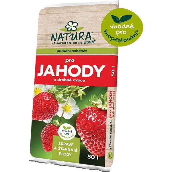 NATURA Substrát pro jahody a drobné ovoce 50 l