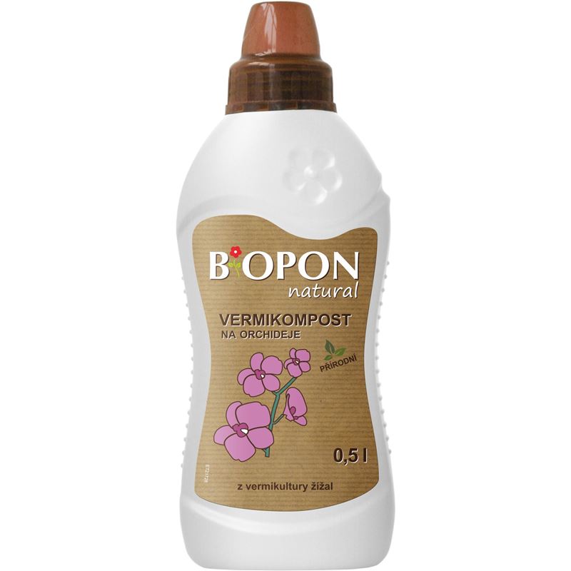 Bopon - Natural Vermikompost na orchideje 500 ml BROS